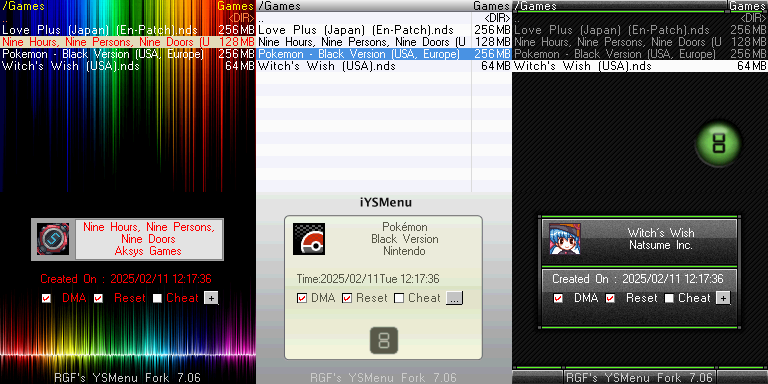YSMenu Theme Examples